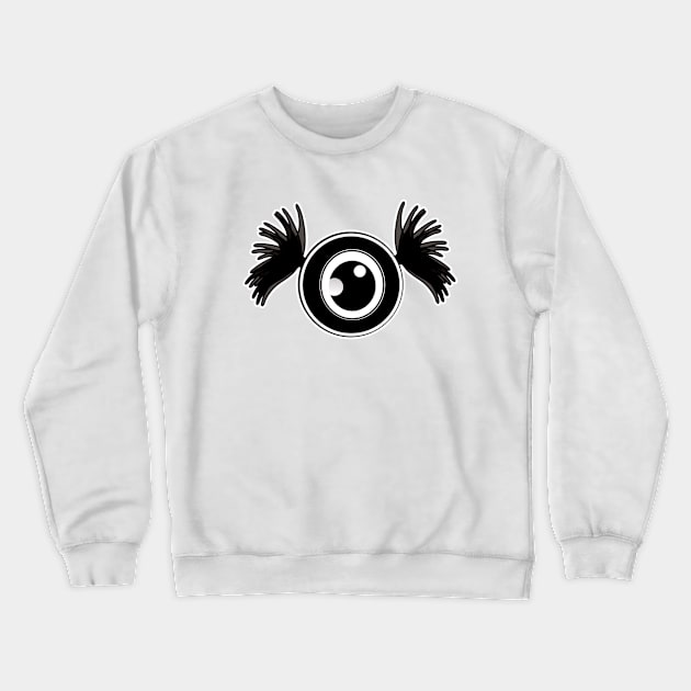 Bugly Eye Crewneck Sweatshirt by Coffee